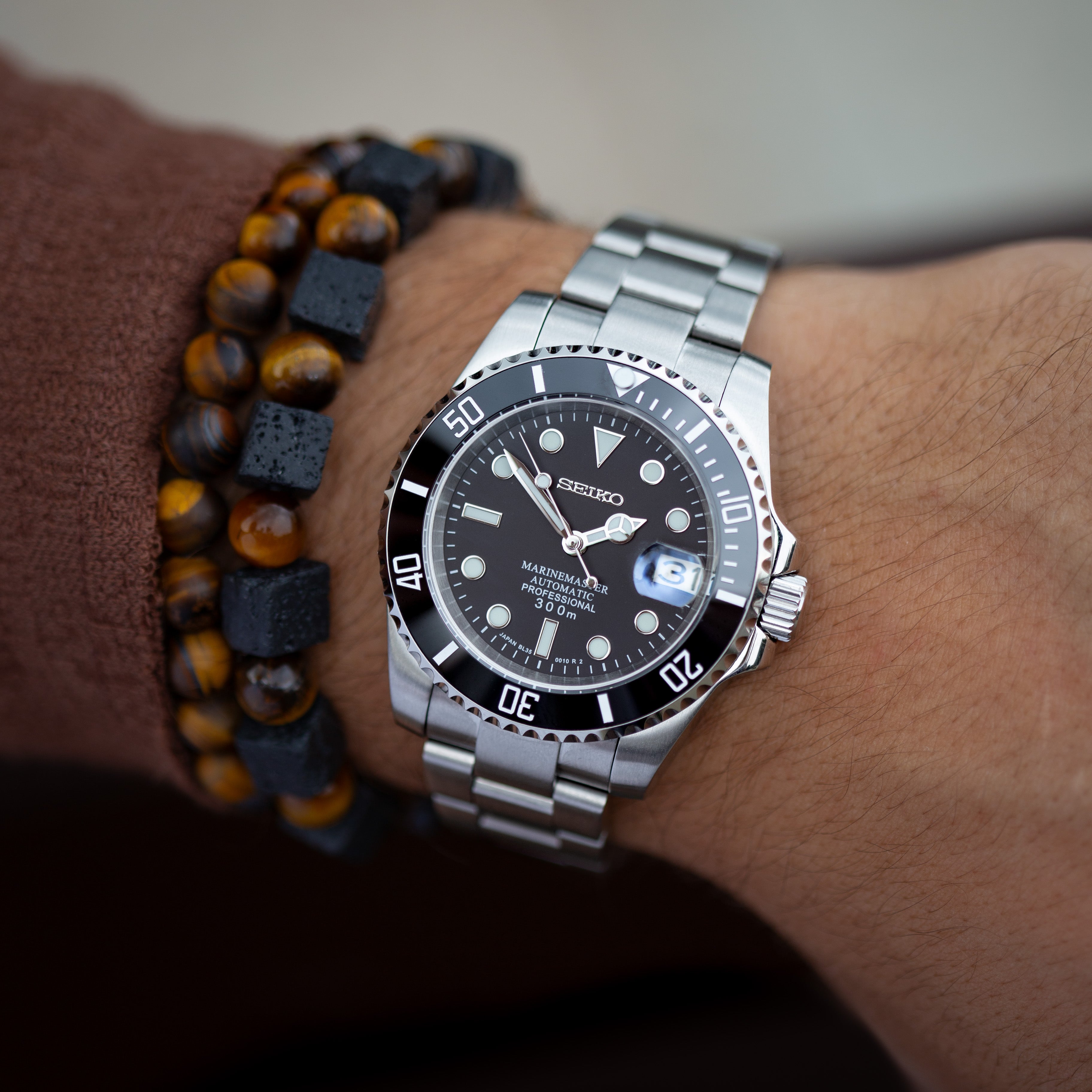 Submariner-Inspired Elegance: Seiko Mod Watch Submariner Collection